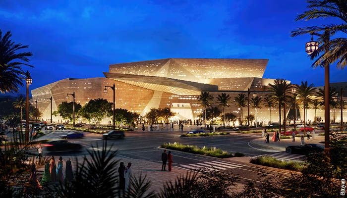 The Royal Diriyah Opera House exterior