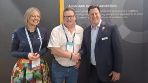 Annelies Kampert, Ian Morrish and Dan Feldstein