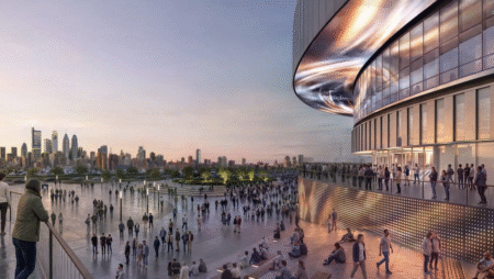 Renderings unveiled for stunning new Philadelphia 76ers arena